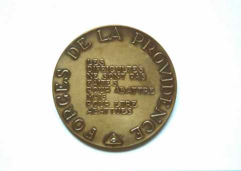 Médaille de sécurité de la Providence (Réhon)